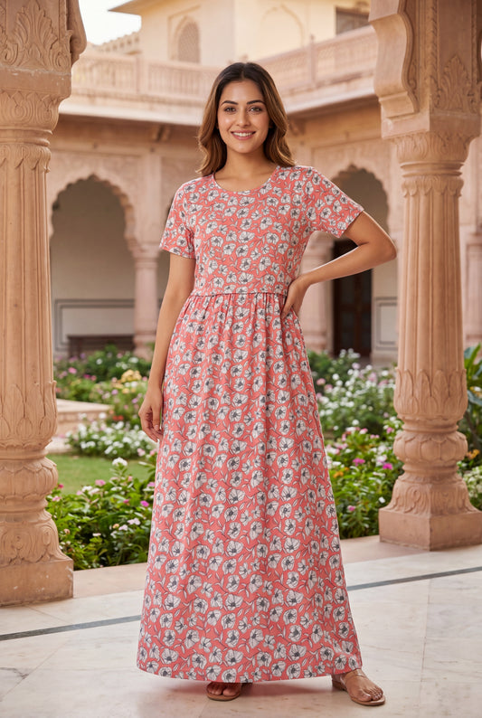 Cherry Bird Women's Maternity Wear - Floral Print