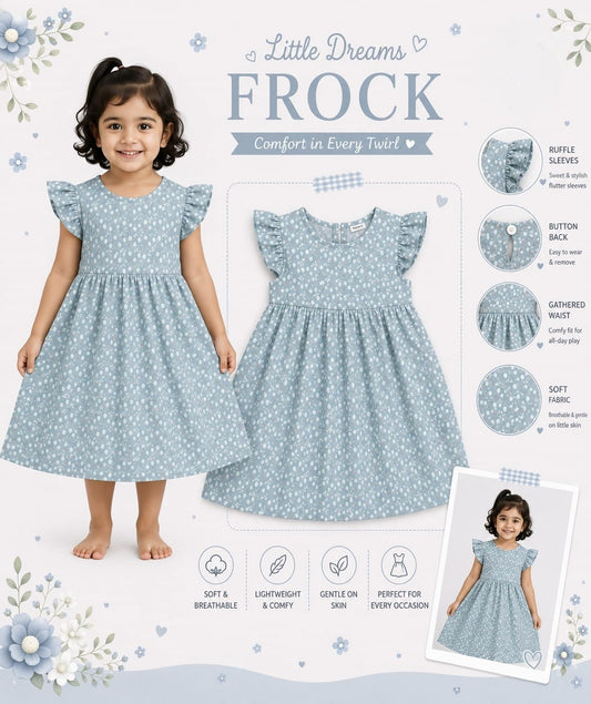 Kids Gown - Orange