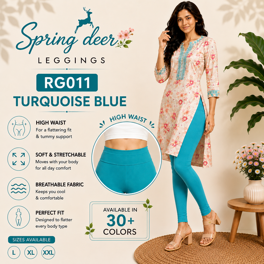 Spring Deer Belt Leggings - RG011