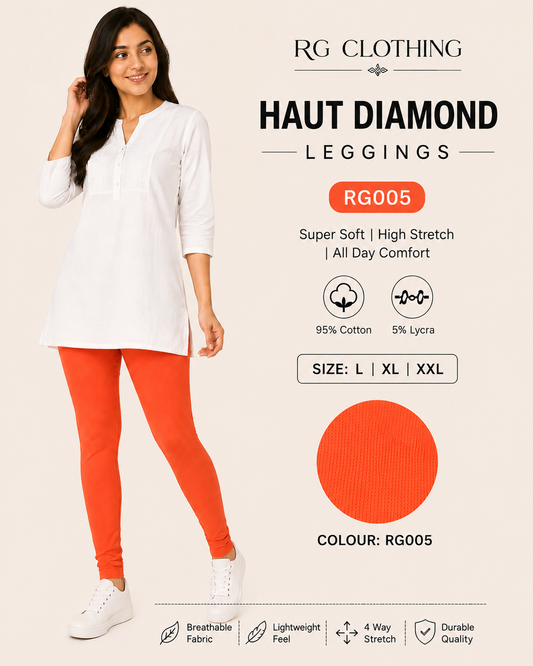 Haut Diamond Leggings - Orange