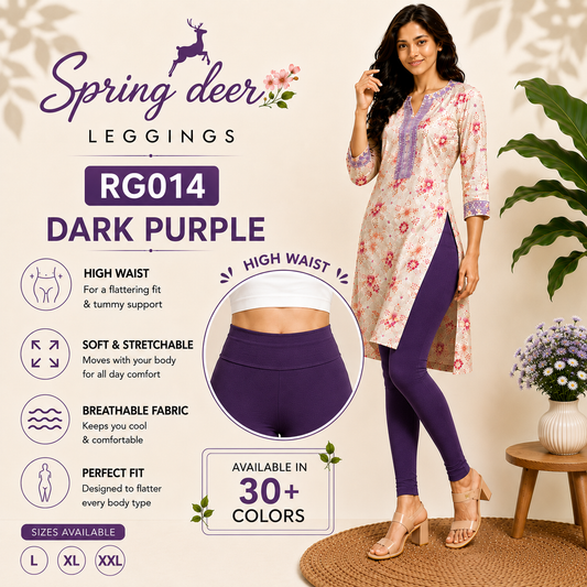 Spring Deer Belt Leggings - RG014