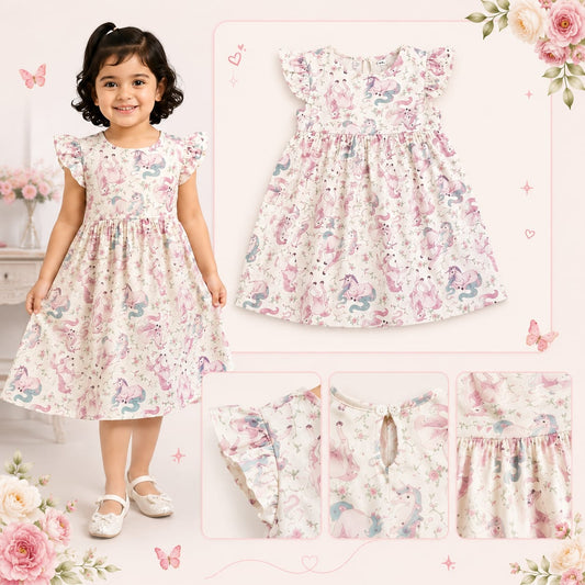 Kids Gown - White