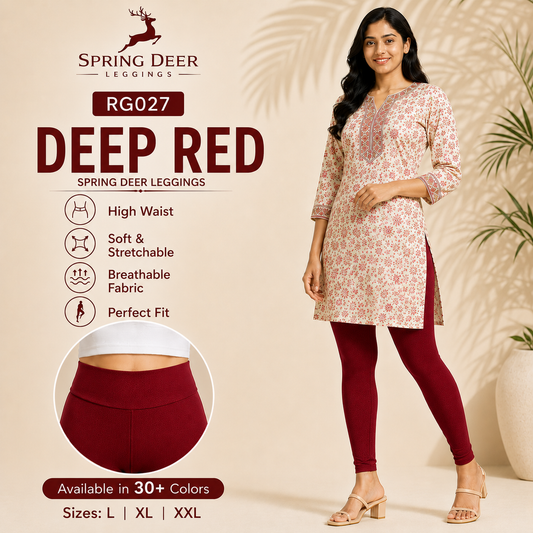 Spring Deer Belt Leggings - RG027