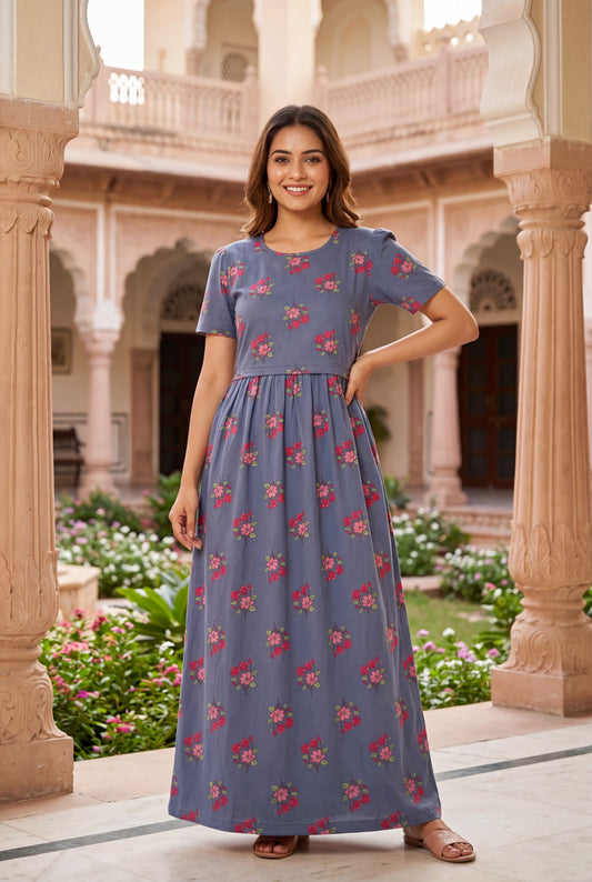 Cherry Bird Women's Maternity Wear - Flower Print