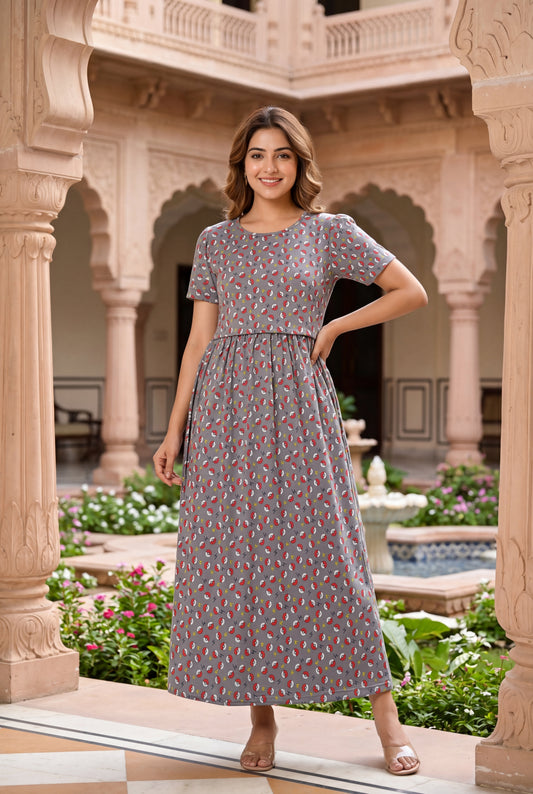 Cherry Bird Women's Maternity Wear - Circle Print