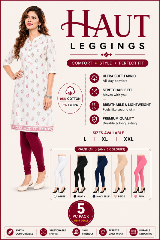 Haut Diamond Leggings - Pack of 5