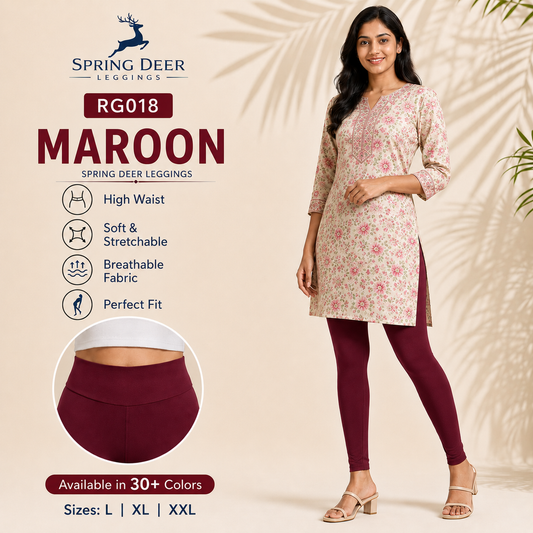 Spring Deer Belt Leggings - RG018
