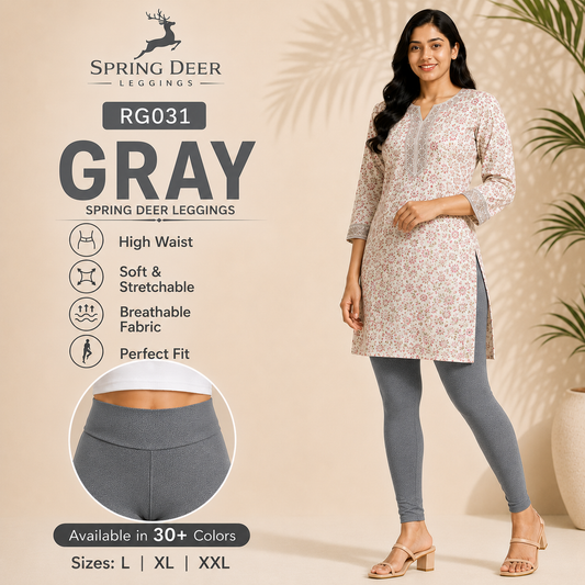 Spring Deer Belt Leggings - RG031