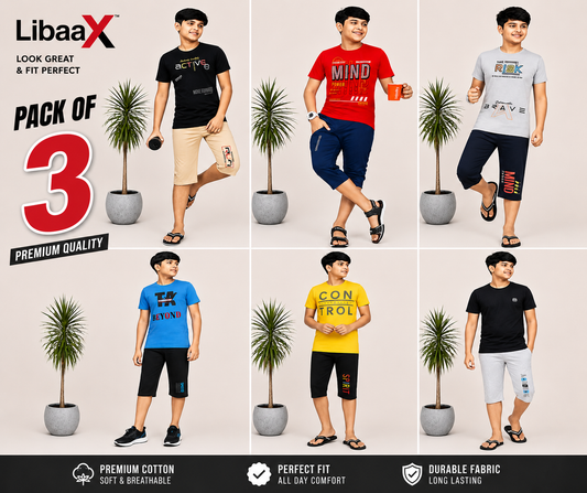 Libaax Boys 3/4th Pant