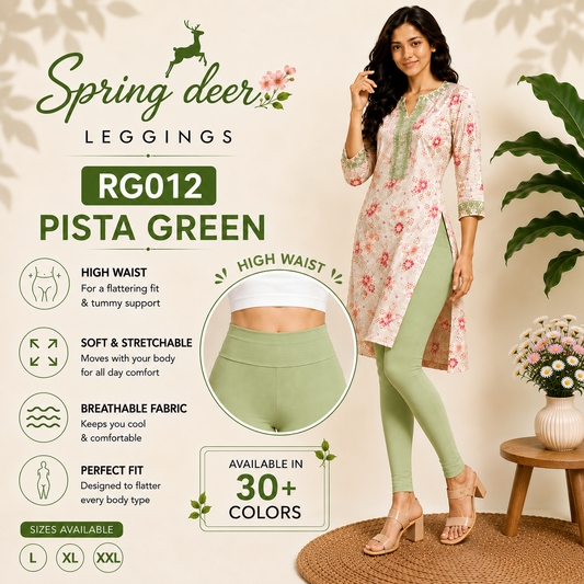 Spring Deer Belt Leggings - RG012