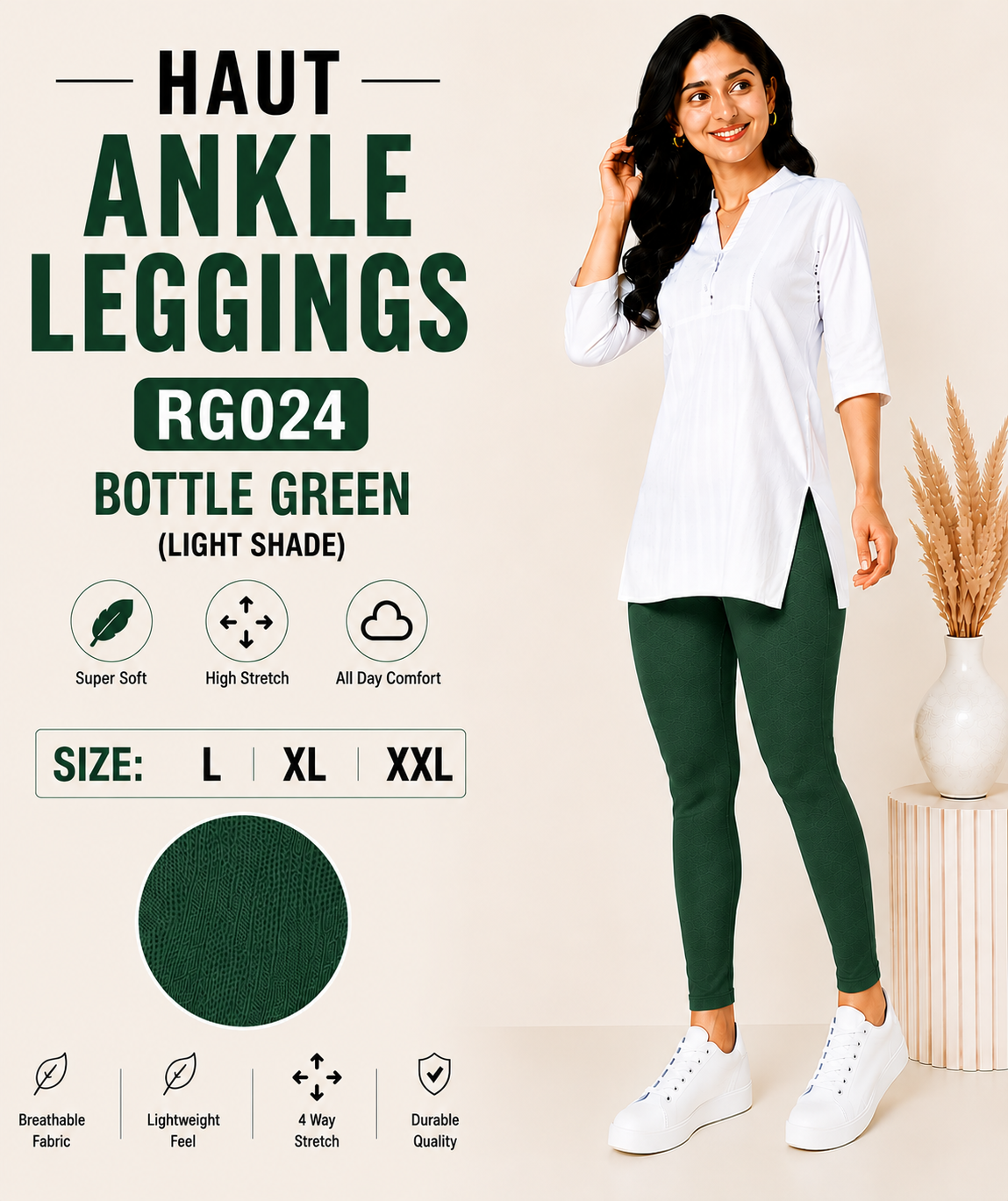 Haut Ankle Leggings - RG024