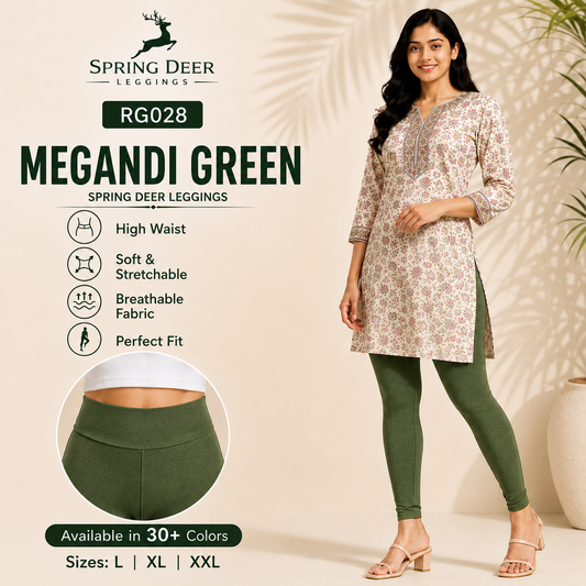 Spring Deer Belt Leggings - RG028