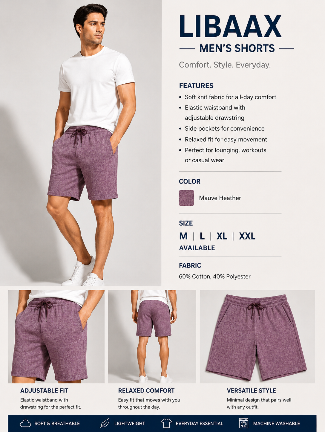 Libaax Men's Shorts