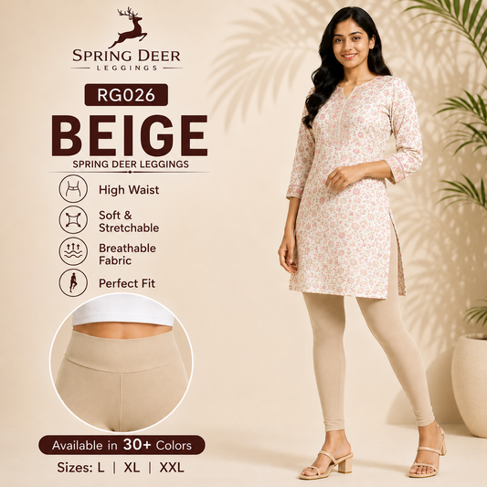 Spring Deer Belt Leggings - RG026