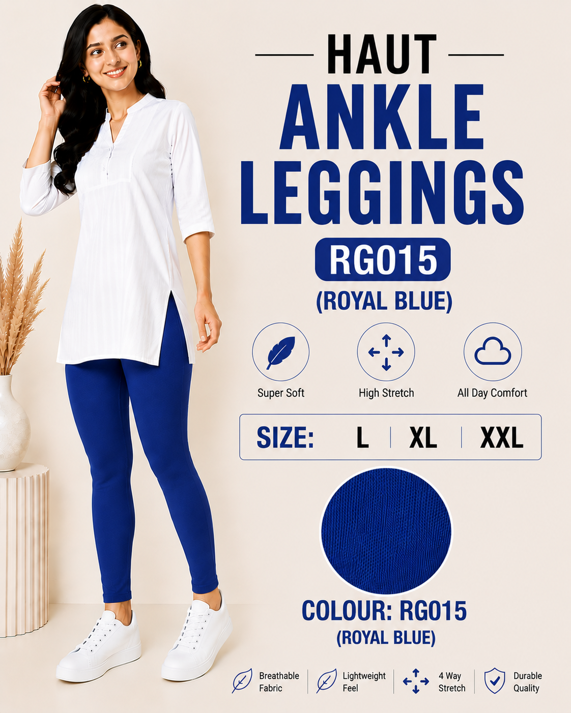 Haut Ankle Leggings - RG015