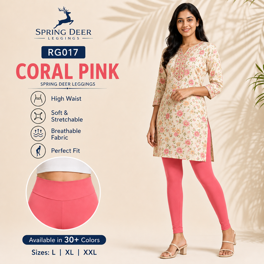 Spring Deer Belt Leggings - RG017