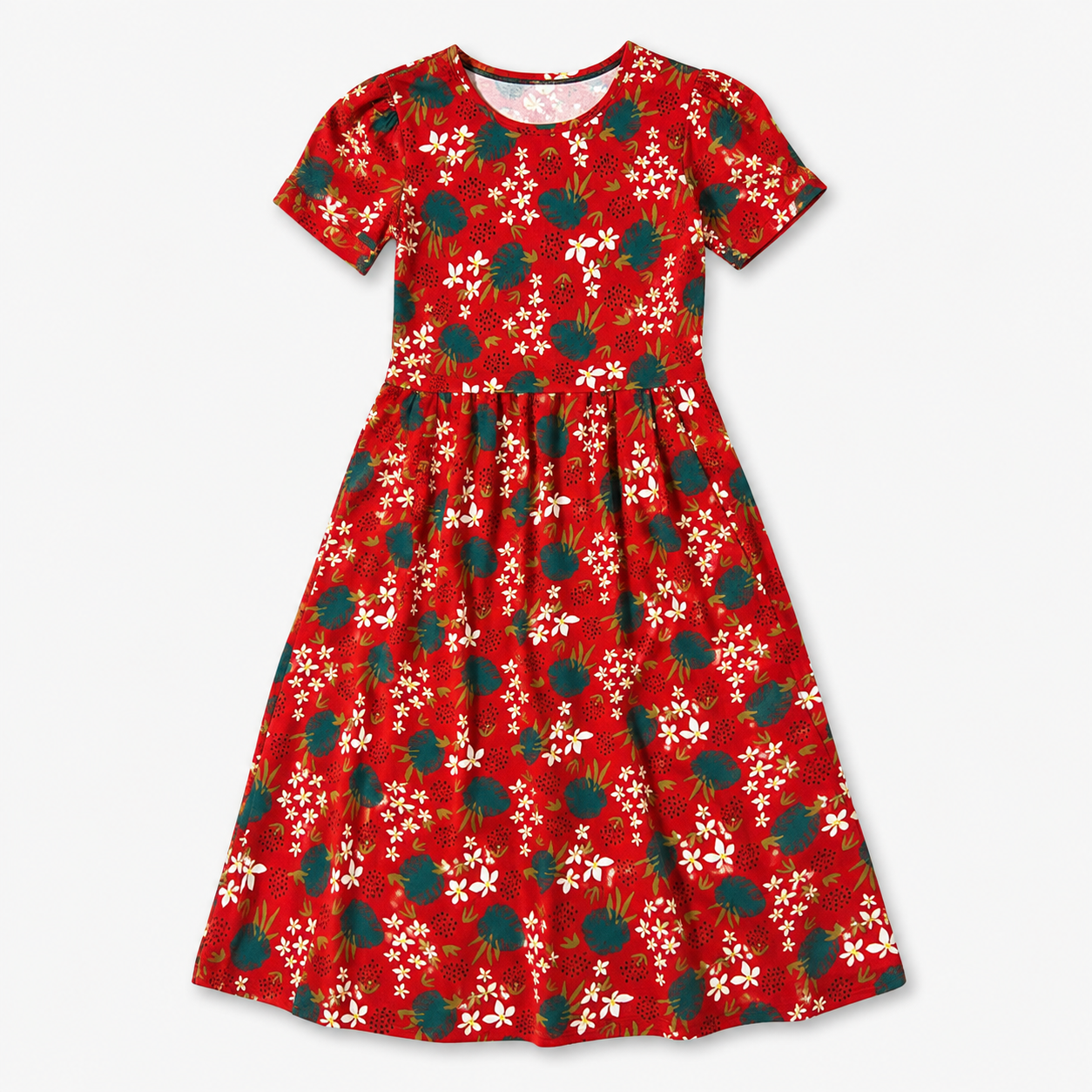 Cherry Bird Women's Maternity Wear - Red Print